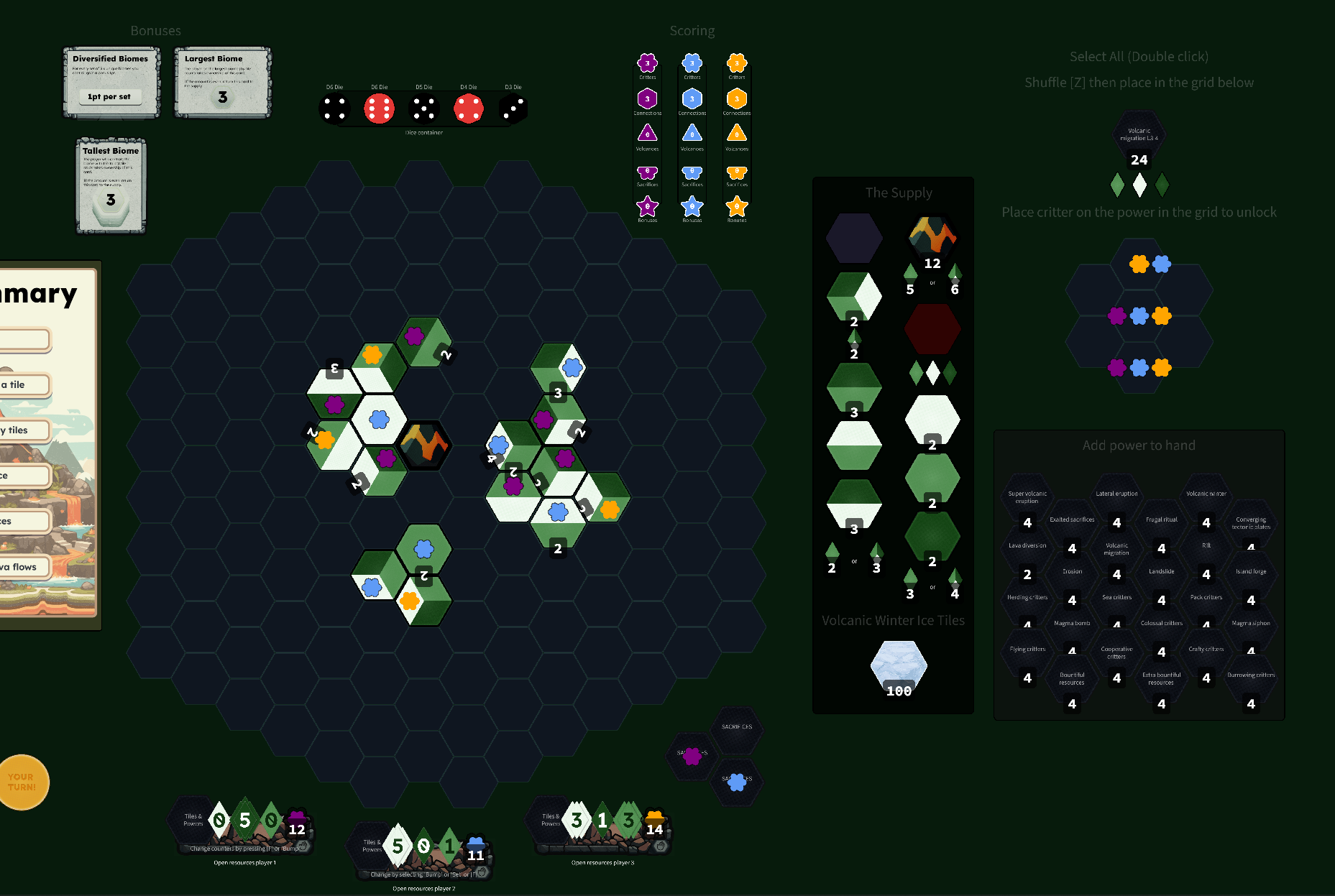 Blue unlocks their L5 volcano