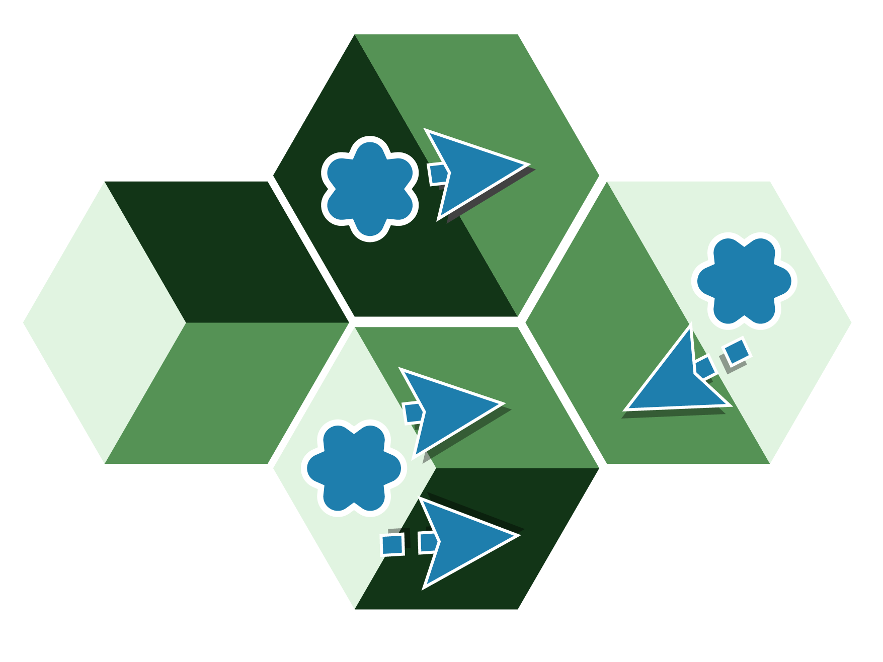 Movement onto a new biome on same tile