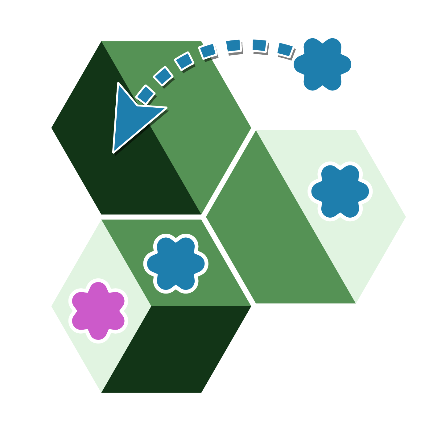 Claiming the uninhabited tile during Place Critters step