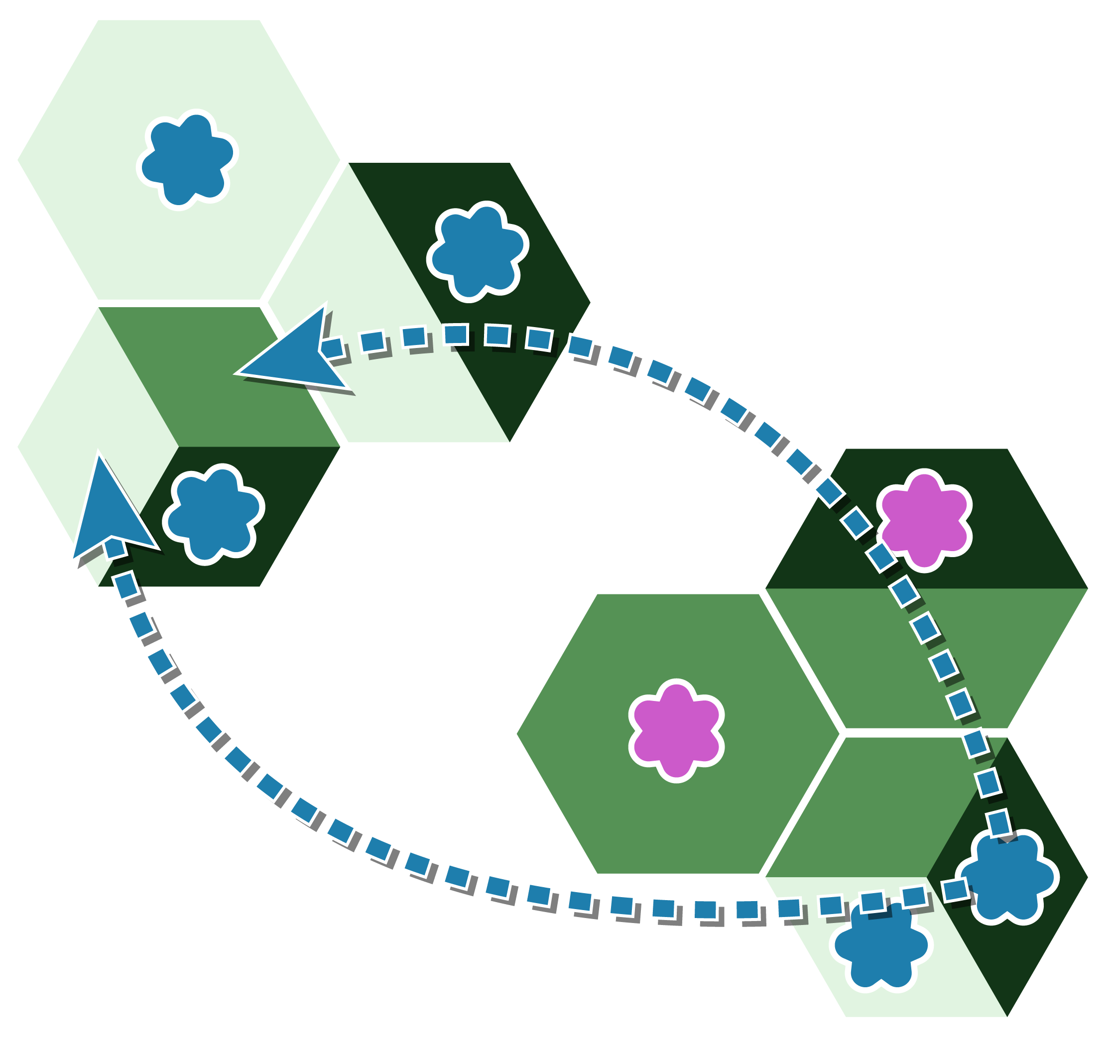 Flying critter movement