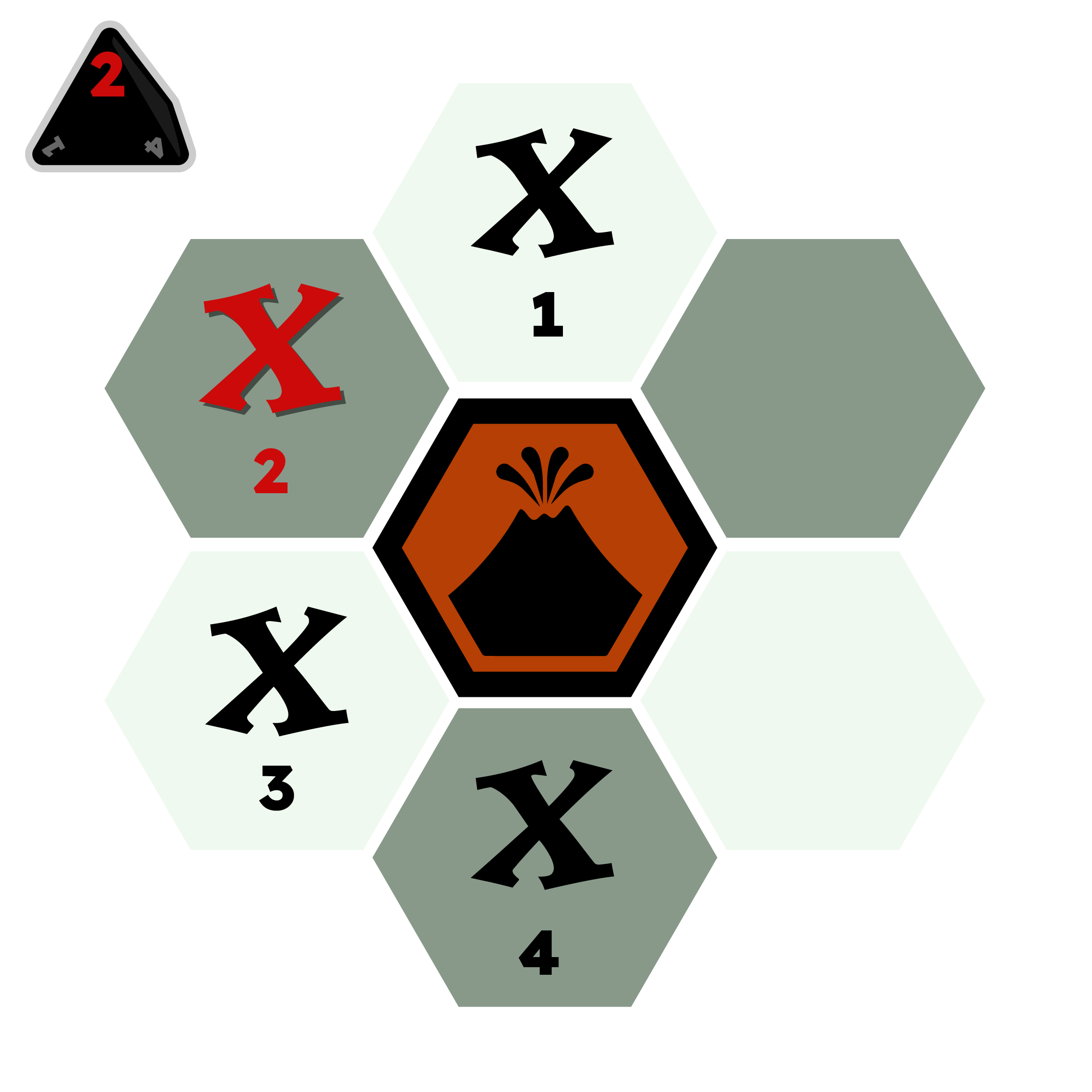 Lateral eruption step 1