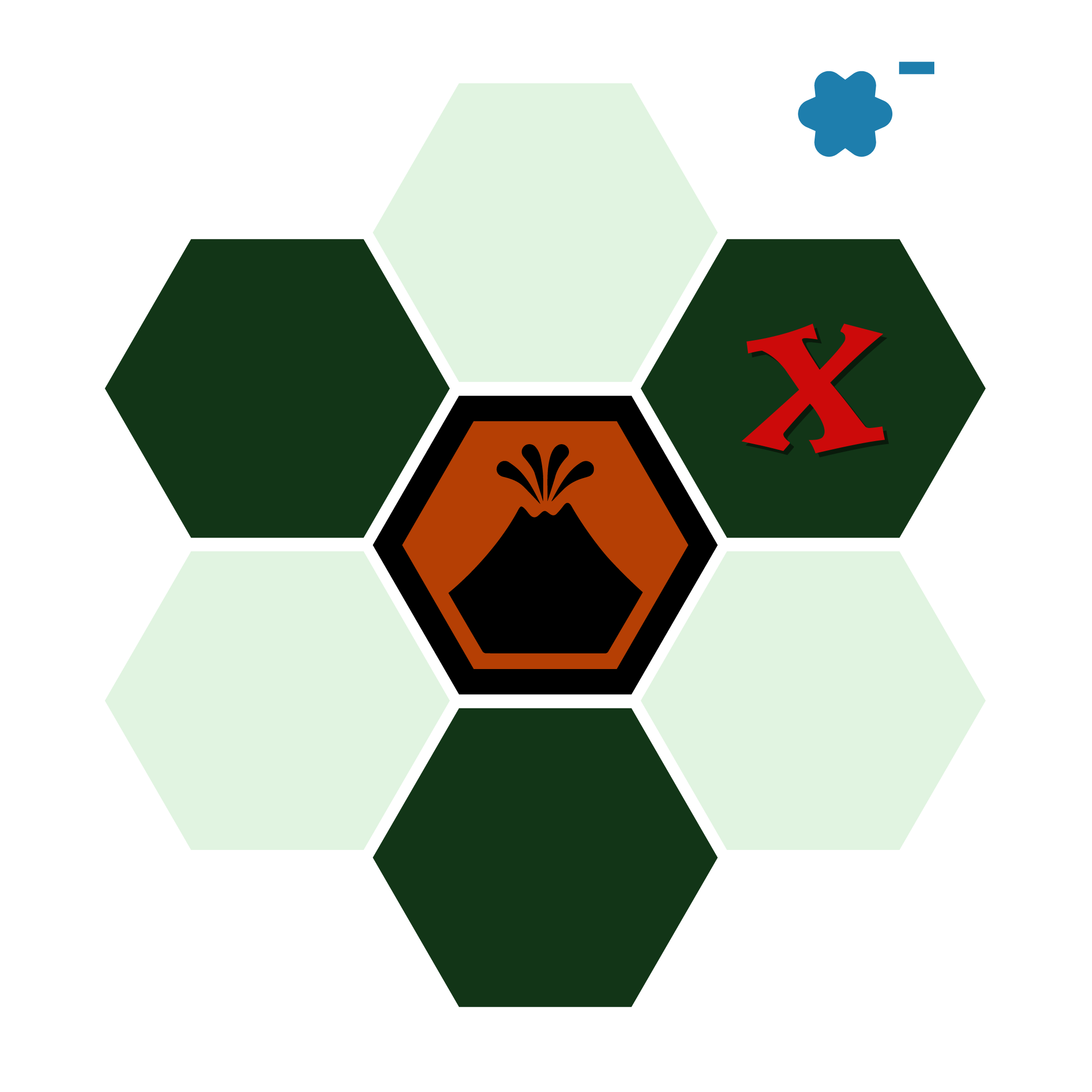 Magma bomb target tile wipes out the blue critter